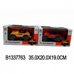 Джип радиоуправляемый на аккумуляторе со светом, несколько цветов (B1337763)