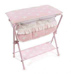 Купальный и пеленальный столик 2 в 1 для куклы - Карлота (La Nina, 62067)