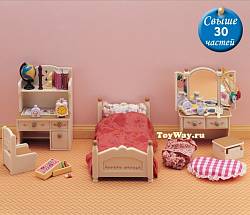 Sylvanian Families - Детская комната, бежевая (Sylvanian Families, 2960st) - миниатюра