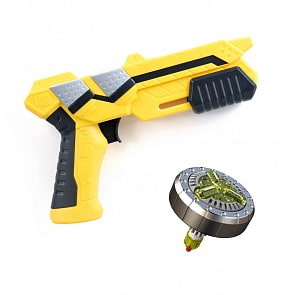 Одиночный бластер - Spinner M.A.D., желтый (Silverlit, 86303)