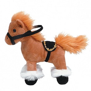 Лошадка стоячая, коричневая 23 см (Gulliver, 21-920961-2)