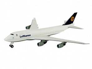 Сборная модель - Самолет Boeing 747 - Lufthansa (Revell, 06641R)