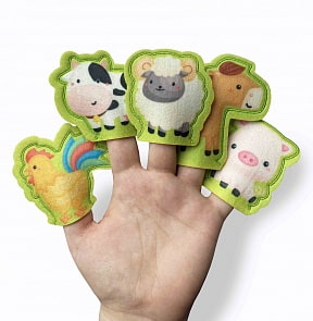 Кукольный пальчиковый театр - Ферма (Десятое королевство, 03946ДК)