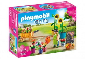 Игровой набор из серии Шопинг: Флористический магазин (Playmobil, 9082pm)