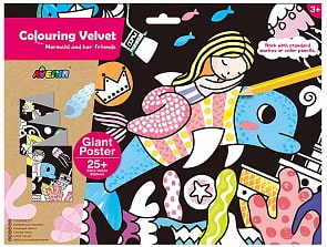 Бархатные раскраски - Русалка (Avenir, CH191692)