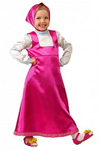 Костюм карнавальный текстиль – Маша, размер 26 (Батик, 8030-26)
