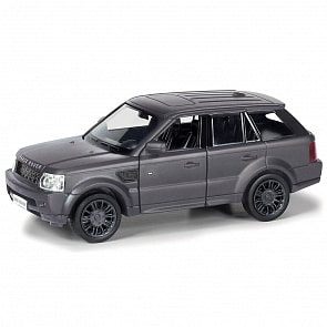 Металлическая инерционная машина RMZ City - Range Rover Sport, 1:32, черный матовый (RMZ City, 554007M)