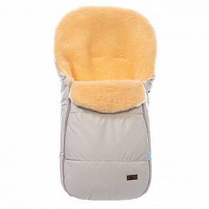 Конверт зимний меховой Nuovita Vichingo Pesco, Crema/Кремовый (Nuovita, VICP_2524)