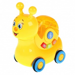 Музыкальная улиточка, со звуковыми и световыми эффектами, Дружинина (Умка, 1705A017-R)