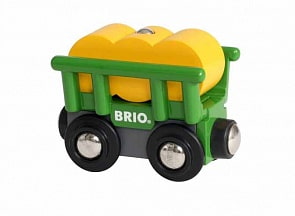Игровой набор - Вагончик с сеном, 2 элемента (Brio, 33895)