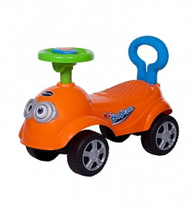 Каталка детская QT Racer, оранжевая (Baby Care, 615B_Orange)
