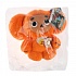 Интерактивная мягкая игрушка - Чебурашка, оранжевый, 17 см  - миниатюра №2