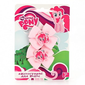 Набор из 2-х резинок для волос «Моя маленькая пони» (Играем вместе, WR-LP-05sim)