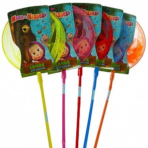 Сачок Маша и медведь, несколько цветов, 26 х 120 см (Играем вместе, A01009-MB-2) (ассортимент)