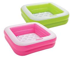 Бассейн надувной квадратный - Play Box Pool (Intex, 57100sim) - миниатюра
