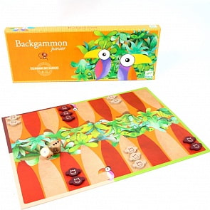 Настольная игра - Нарды (Djeco, 05205)