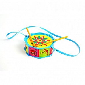 Детский барабан - Малышок (ТулИгрушка, С2-4)