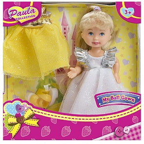 Игровой набор кукла Paula блондинка - На бал (Paula, MC23003a)