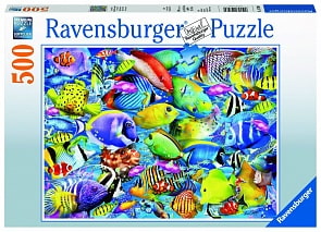 Пазл - Тропические рыбы, 500 деталей (Ravensburger, 14796)