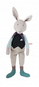 Мягкая игрушка - Всегда опаздывающий кролик (Moulin Roty, 711330)