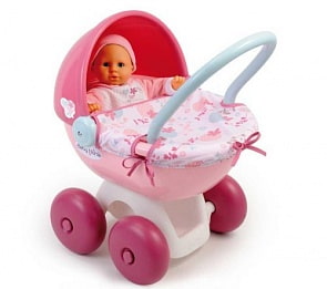 Коляска для куклы Baby Nurse (Smoby, 24668) Коляска для куклы Baby Nurse (Smoby, 24668)