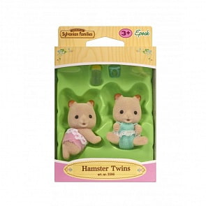 Sylvanian Families. Хомяки-двойняшки (Epoch, 3586st)