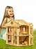 Конструктор деревянный - Белый кукольный дом  - миниатюра №4