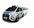 Полицейский минивэн Ford Transit, 28 см, масштаб 1: 18 с аксессуарами, свет, звук  - миниатюра №8