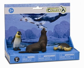 Набор морских обитателей №2, 3 шт. (Collecta, 89278)
