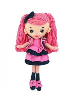 Кукла мягконабивная джинсовая, 25 см (Abtoys, M6028)