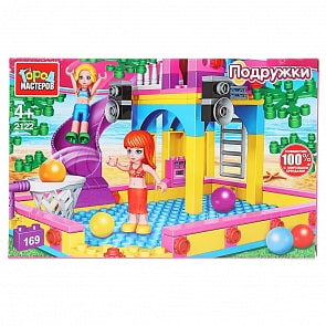 Конструктор Город мастеров - Аквапарк, 169 деталей (Город мастеров, 2122-AA)