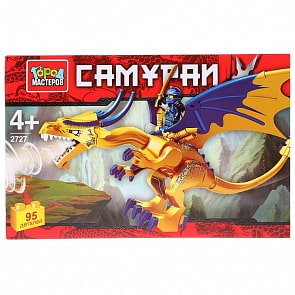 Конструктор - Самурай на драконе, 95 деталей (Город мастеров, LP-2727-R)
