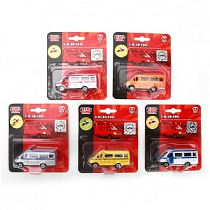 Металлическая машинка – Газель, 7,5 см (Технопарк, SB-13-09-G/BLСsim)