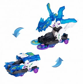Машинка-трансформер Дикие Скричеры - H2Октан, линейка 3 (TM Screechers Wild, 35896)