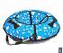 Санки надувные Тюбинг - Собачки на голубом, диаметр 105 см  - миниатюра №4
