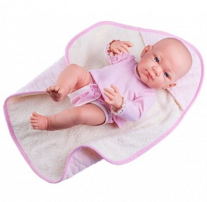 Кукла Бэби в розовом, 36 см (Paola Reina, 05015)