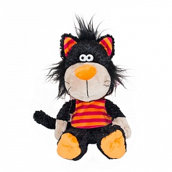 Кот Черныш, 22 см (Gulliver, 51-K54295A) - миниатюра