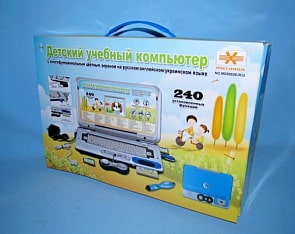 Компьютер с цветным экраном, 3 языка, MP3, CD-ROM, CD  (Joy Toy, PC8860) 