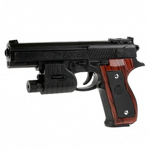 Пистолет с пульками, лазерным прицелом и фонарем (1B00254)