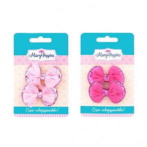 Набор зажимов для волос - Сияние, 2 шт. (Mary Poppins, 455119)
