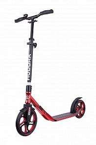 Складной 2х колесный самокат Scooter CLVR 250, rot/schwarz (Hudora, 14831)
