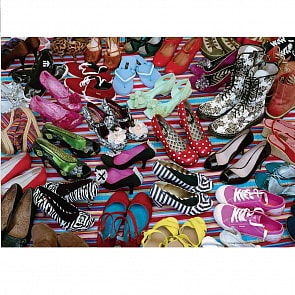 Пазл - Обувной рай, 1000 деталей (Ravensburger, 19560)
