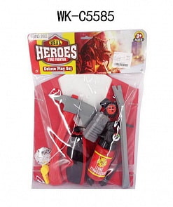 Набор игровой пожарного с аксессуарами (Junfa Toys, 99003)