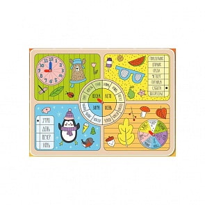 Доска обучающая - Времена года (Тимбергрупп, IG0083)