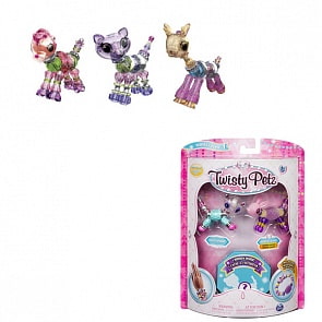Набор бусин для плетения 3 браслетов-питомцев Twisty Petz (Spin Master, 74101)