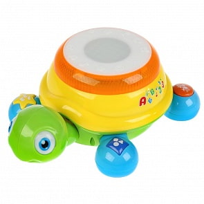 Обучающая Черепашка-каталка, 45 стихов М. Дружининой, учим алфавит/цифры/формы (Умка, B1251903-R)