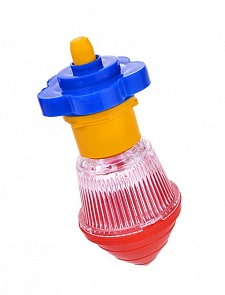 Волчок заводной Россия, 5 х 12 х 5 см. (ПК Форма, С-17-Ф)