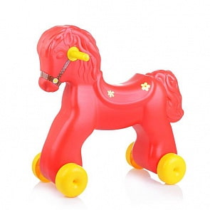 Каталка Лошадка с ручками на корпусе (Совтехстром, У513)