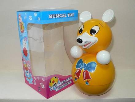 Музыкальная неваляшка для малышей - Мышка 