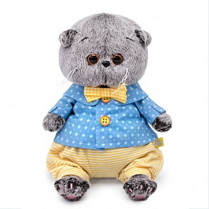 Мягкая игрушка – Басик Baby в рубашке и шортиках (Budi Basa, BB-040)